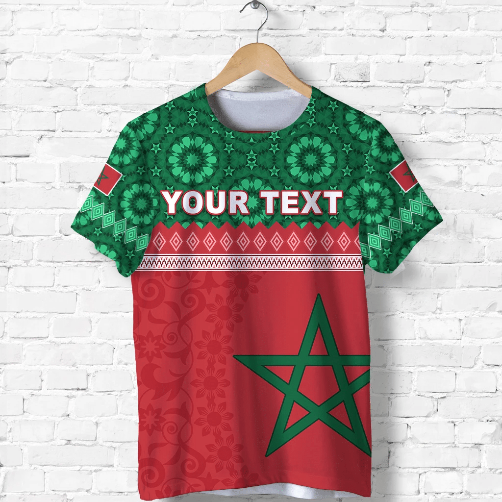 Custom Morocco Life Style T Shirt Pattern LT13 - Wonder Print Shop