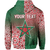 Custom Morocco Pattern Hoodie Coat Of Arms LT13 - Wonder Print Shop