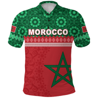 Morocco Life Style Polo Shirt Pattern LT13 - Wonder Print Shop