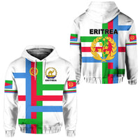 Eritrea Hoodie Flag Vibes White LT8 - Wonder Print Shop