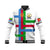 (Custom Personalised) Eritrea Baseball Jacket Flag Vibes - White LT8 - Wonder Print Shop