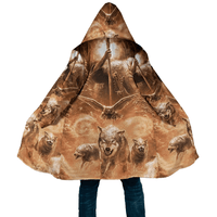 3d-all-over-printed-fearsome-wolves-in-the-forest-caramel-hooded-coat