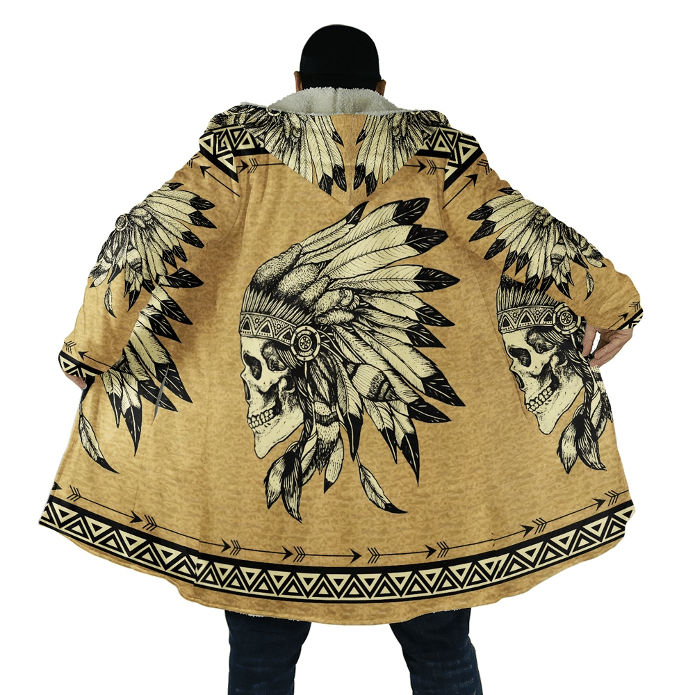 3d-all-over-printed-hand-drawn-native-american-skull-hooded-coat