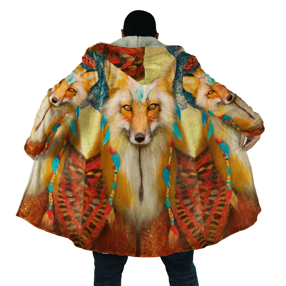 3d-all-over-printed-native-america-white-orange-wolf-hooded-coat