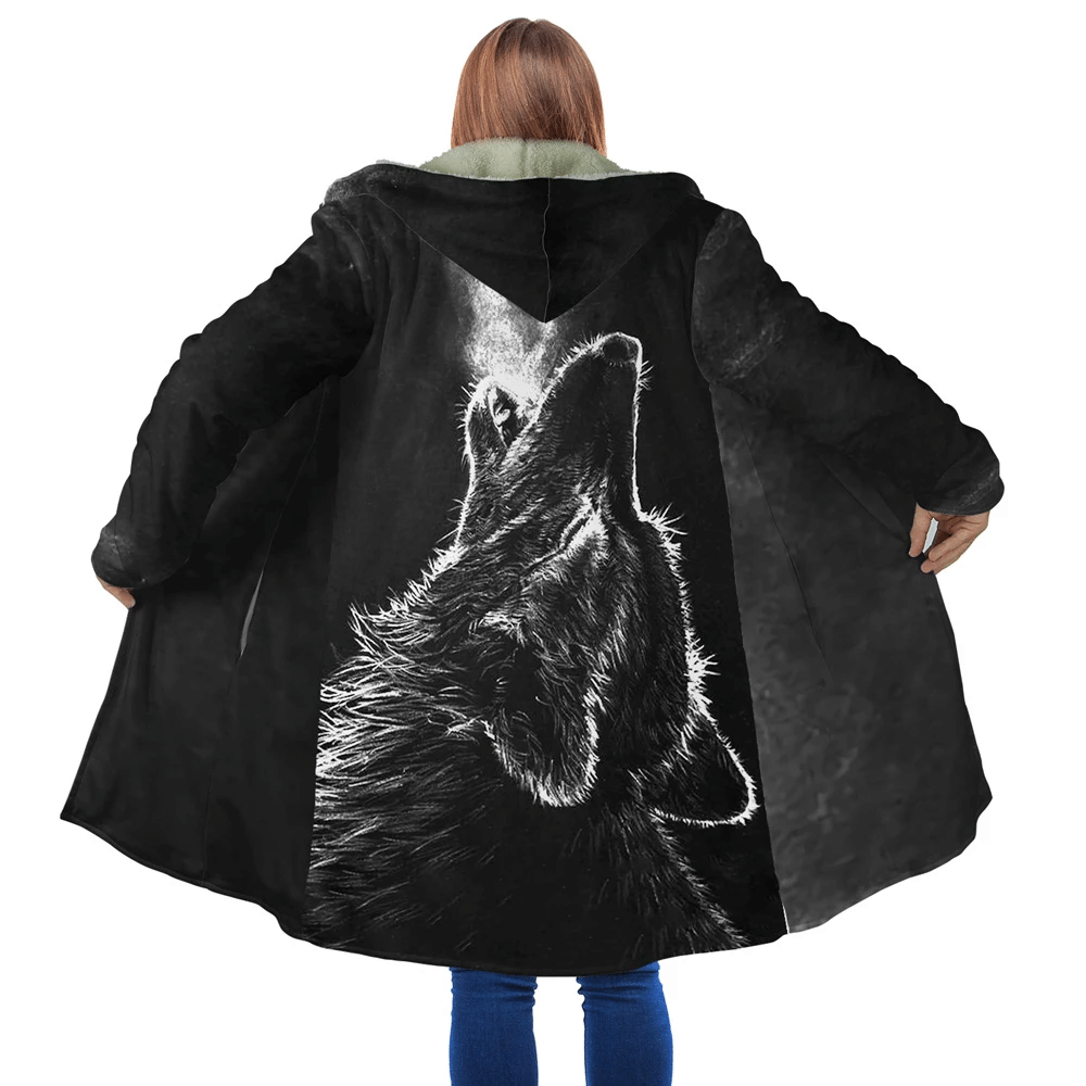 3d-all-over-printed-the-howling-of-black-wolf-hooded-coat