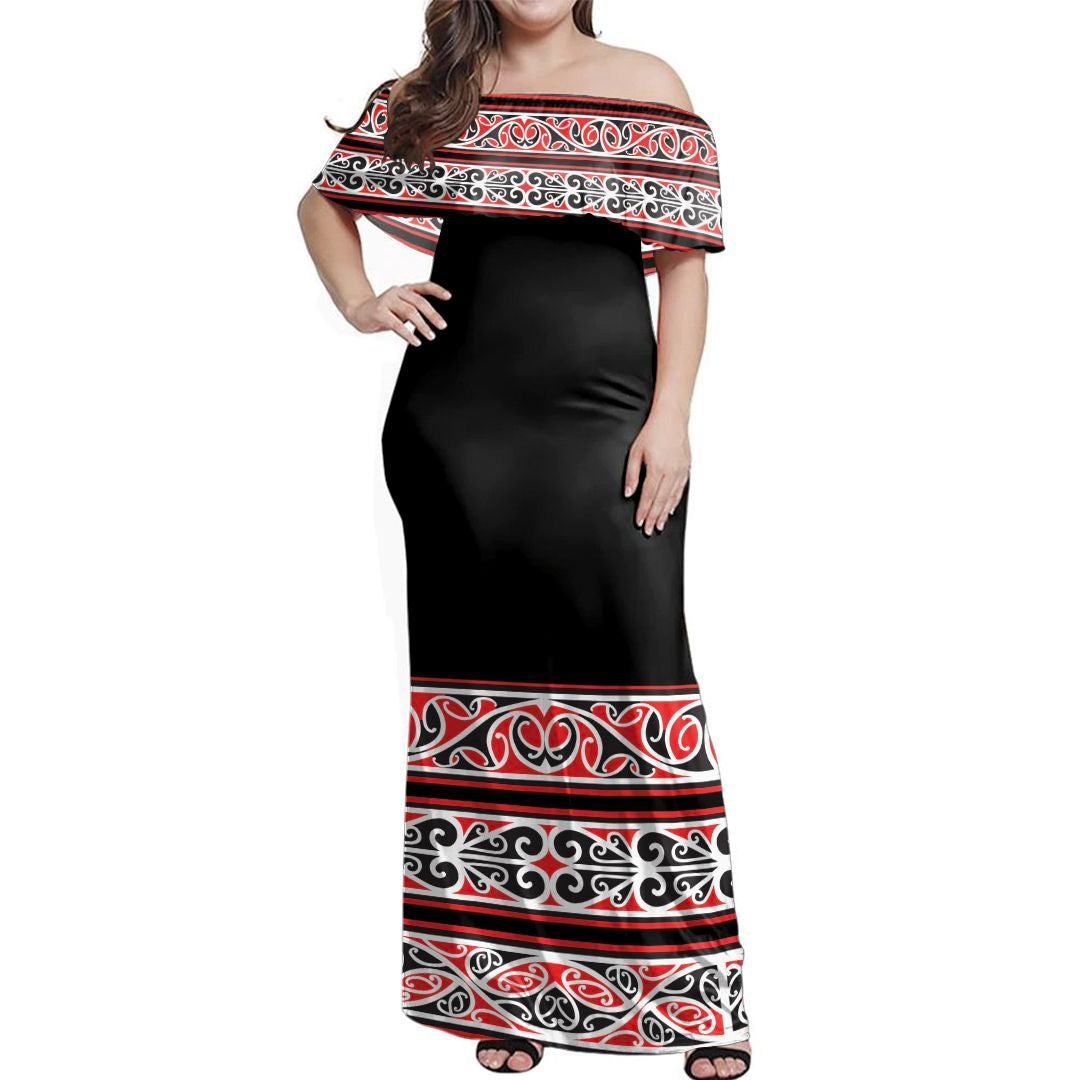 ne-maori-dress-koru-lines-off-shoulder-long-dress