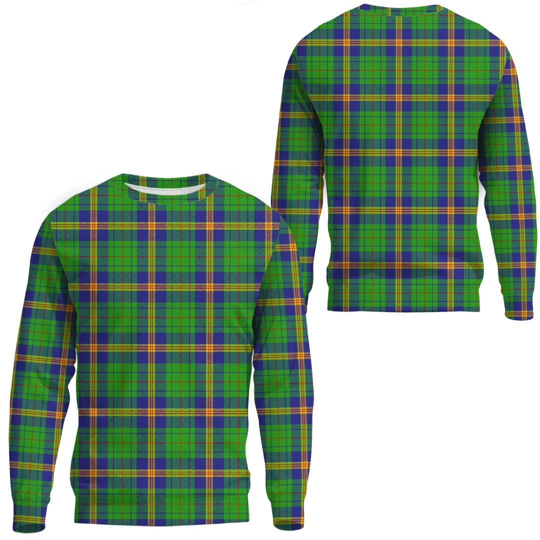 Wonder Print Shop Clothing - New Mexico Tartan Sweatshirt RLT13 - Wonder Print Shop