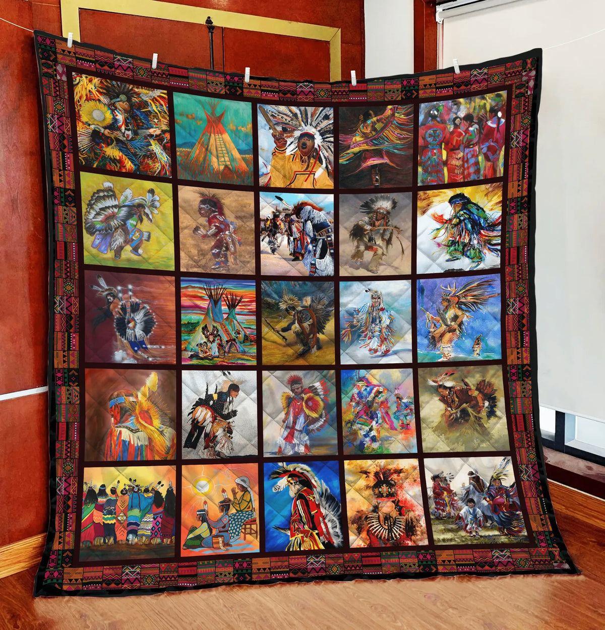Native American 3D All Over Printed Quilt - Wonder Print Shop