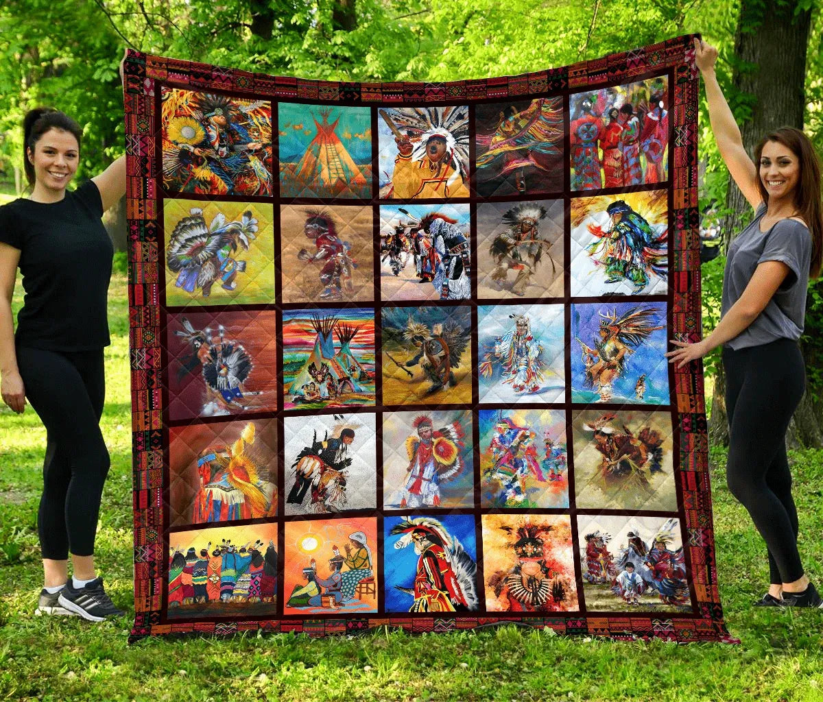 Native American 3D All Over Printed Quilt - Wonder Print Shop