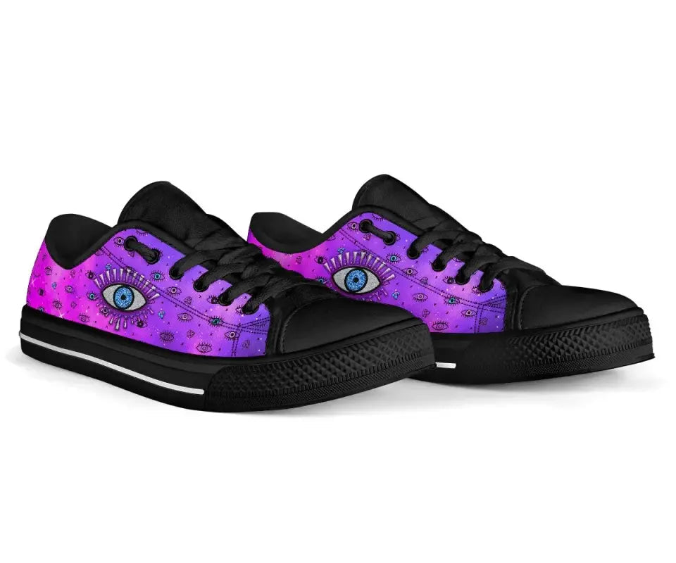 footwear-evil-eye-low-top-shoe-simple-style-pink