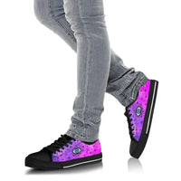footwear-evil-eye-low-top-shoe-simple-style-pink