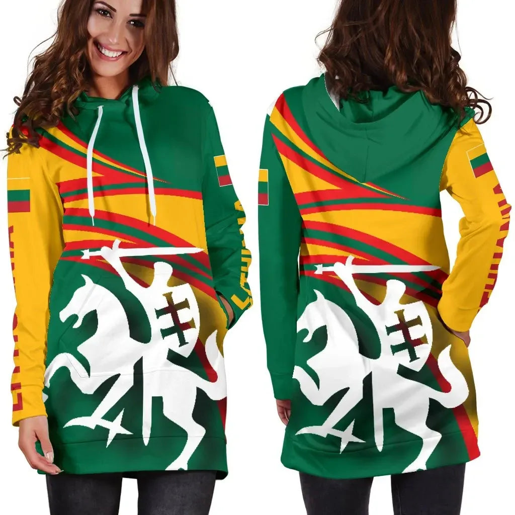 Lithuania hoodie_dress N Flag RLT6 - Wonder Print Shop