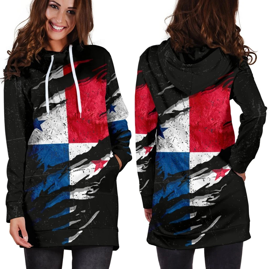 Panama In Me Women's Hoodie Dress Special Grunge Style RLT13 - Wonder Print Shop