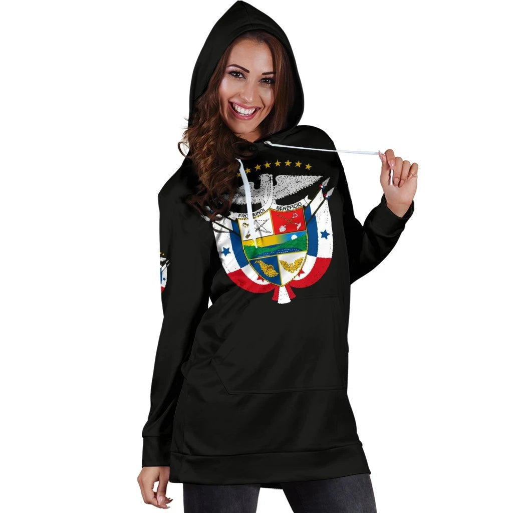 Panama Hoodie Dress RLT13 - Wonder Print Shop