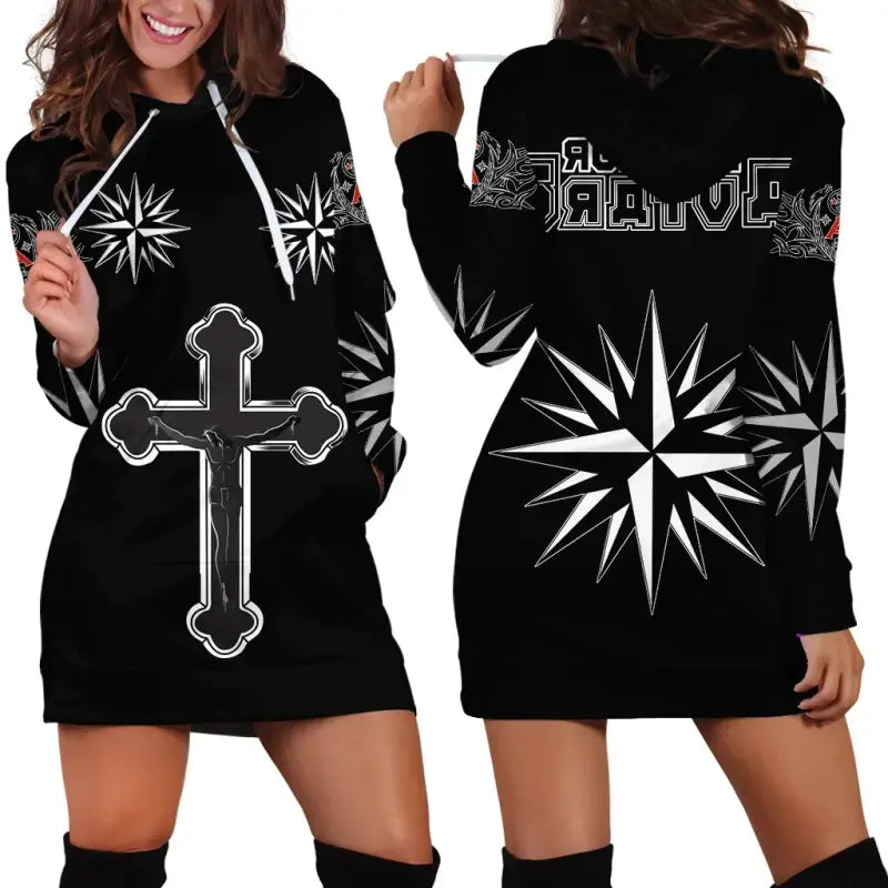 Russia Bratva Hoodie Dress RLT12 - Wonder Print Shop