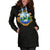 Costa Rica Hoodie Dress RLT13 - Wonder Print Shop
