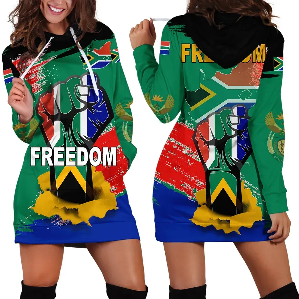 south-africa-freedom-hoodie-dress