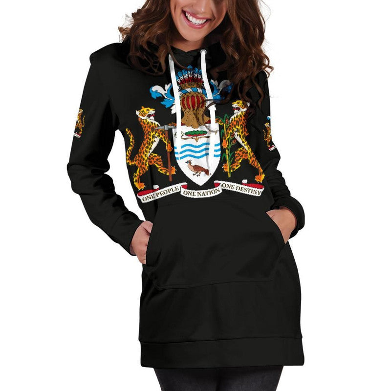 Guyana Hoodie Dress RLT8 - Wonder Print Shop