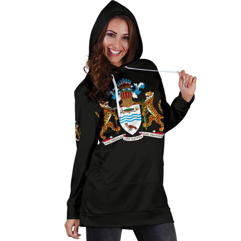 Guyana Hoodie Dress RLT8 - Wonder Print Shop