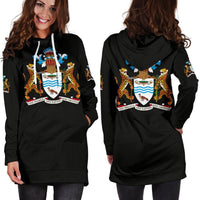 Guyana Hoodie Dress RLT8 - Wonder Print Shop