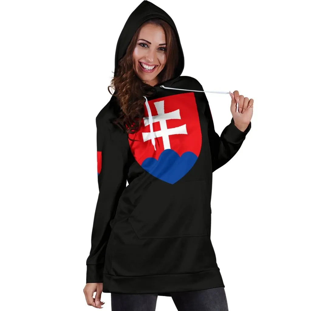 Slovakia Hoodie Dress RLT13 - Wonder Print Shop