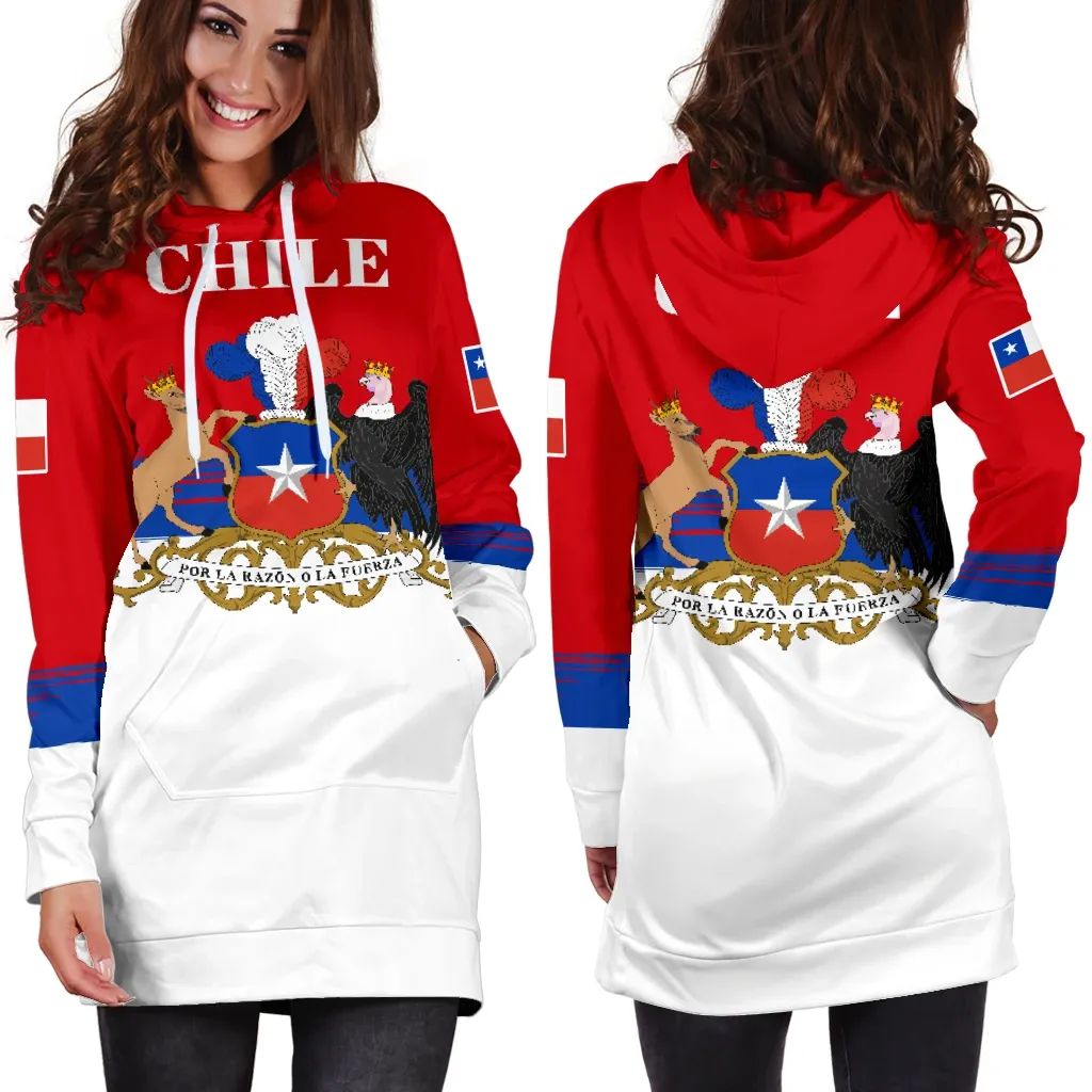 Chile Special Hoodie Dress RLT7 - Wonder Print Shop