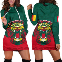 Cameroon Hoodie Dress Lion RLT7 - Wonder Print Shop