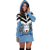 Botswana New Release Women's Hoodie Dress RLT6 - Wonder Print Shop