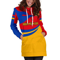 Armenia Women Hoodie Dress Proud Version RLT8 - Wonder Print Shop