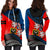 Czech Republic Hoodie Dress Fall In The Wave RLT13 - Wonder Print Shop