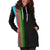 Azerbaijan Hoodie Dress United Flag (Black) RLT8 - Wonder Print Shop
