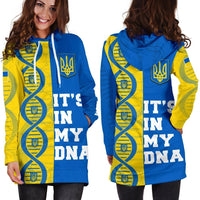 Ukraine DNA Hoodie Dress RLT7 - Wonder Print Shop