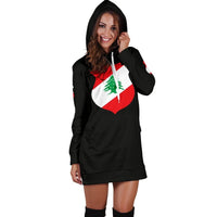 Lebanon Hoodie Dress RLT6 - Wonder Print Shop