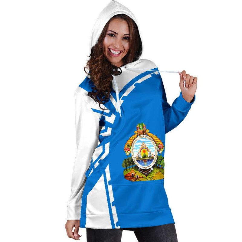 Honduras Hoodie Dress Premium Style RLT8 - Wonder Print Shop