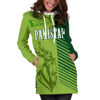 Pakistan Cricket Women's Hoodie Dress Markhor RLT13 - Wonder Print Shop
