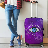 Luggage Cover - Evil Eye Luggage Covers Universe Style LT8 - Wonder Print Shop