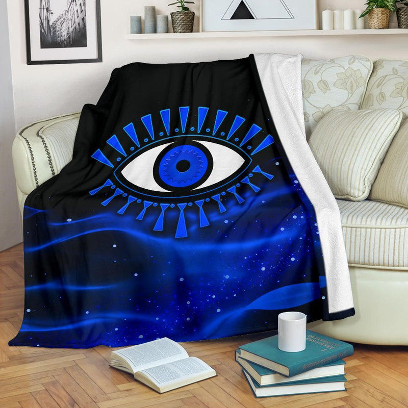 premium-blanket-evil-eye-premium-blanket-original-style-blue