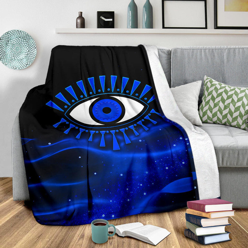 premium-blanket-evil-eye-premium-blanket-original-style-blue