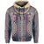 African Hoodie Fiji Circle Tapa Fala Masi Hoodie LT10 - Wonder Print Shop