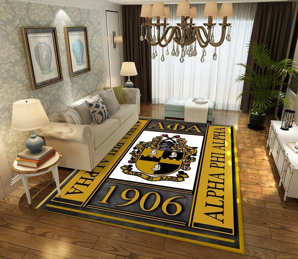 Wonder Print Shop Area Rug APA Greek Letter 1906 Area Rug LT10 - Wonder Print Shop