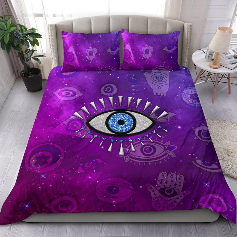 Bedding Set - Evil Eye Bedding Set Universe Style LT8 - Wonder Print Shop