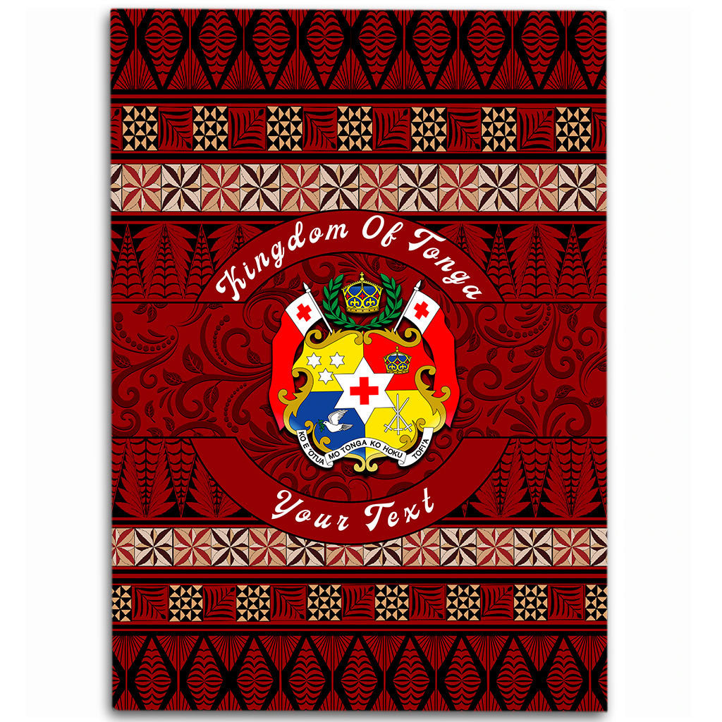 (Custom Personalised) Wonder Print Shop Home Set - Tonga Ngatu Circle Area Rug LT10 - Wonder Print Shop