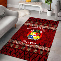 (Custom Personalised) Wonder Print Shop Home Set - Tonga Ngatu Circle Area Rug LT10 - Wonder Print Shop