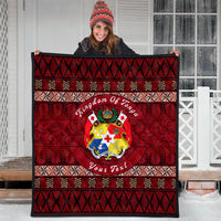 (Custom Personalised) Wonder Print Shop Home Set - Tonga Ngatu Circle Premium Quilt LT10 - Wonder Print Shop