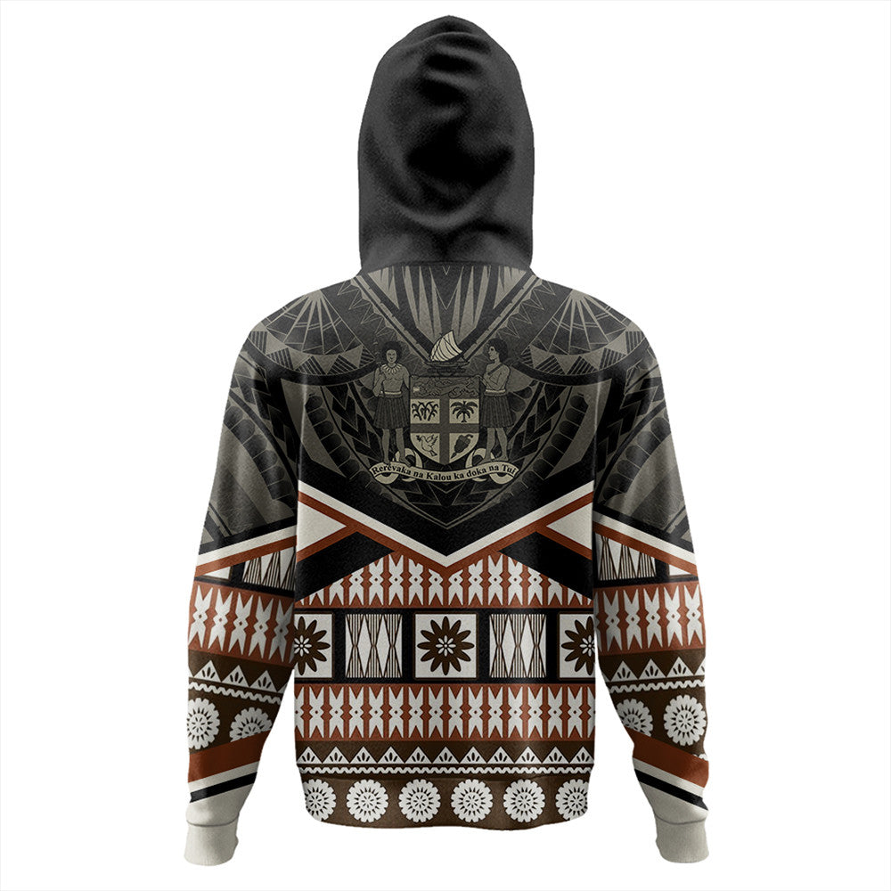 Fiji Hoodie - Fiji Masi Hoodie Coat Of Arms LT10 - Wonder Print Shop