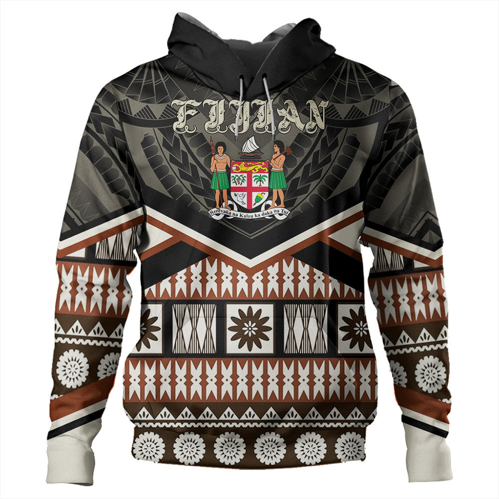 Fiji Hoodie - Fiji Masi Hoodie Coat Of Arms LT10 - Wonder Print Shop