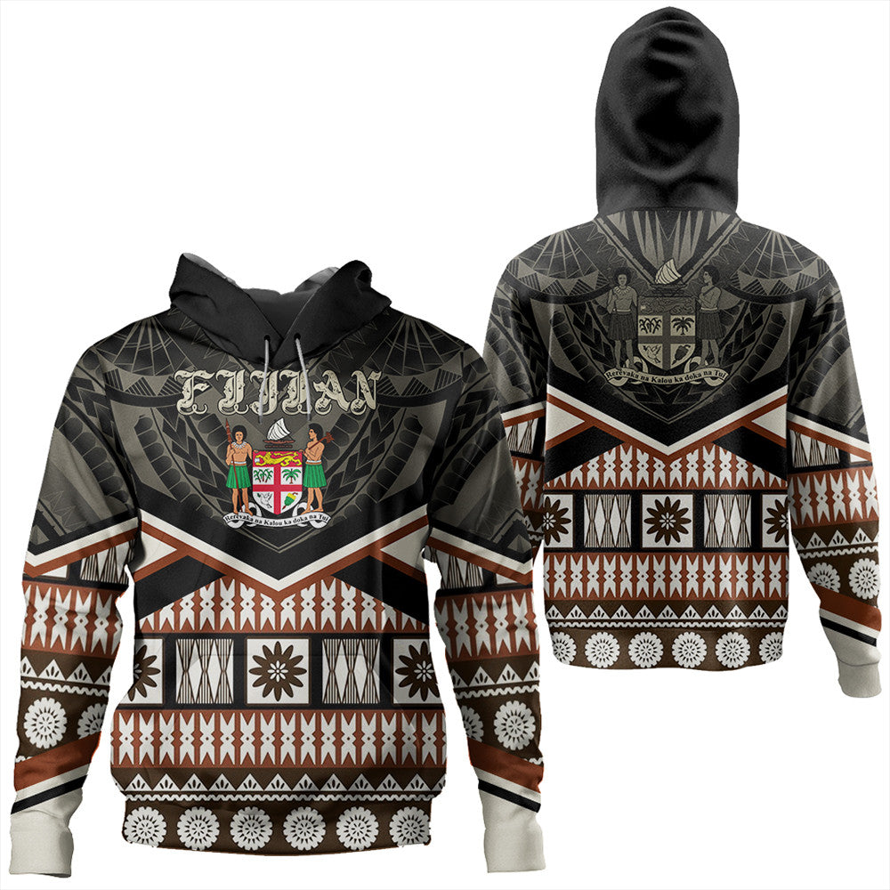 Fiji Hoodie - Fiji Masi Hoodie Coat Of Arms LT10 - Wonder Print Shop