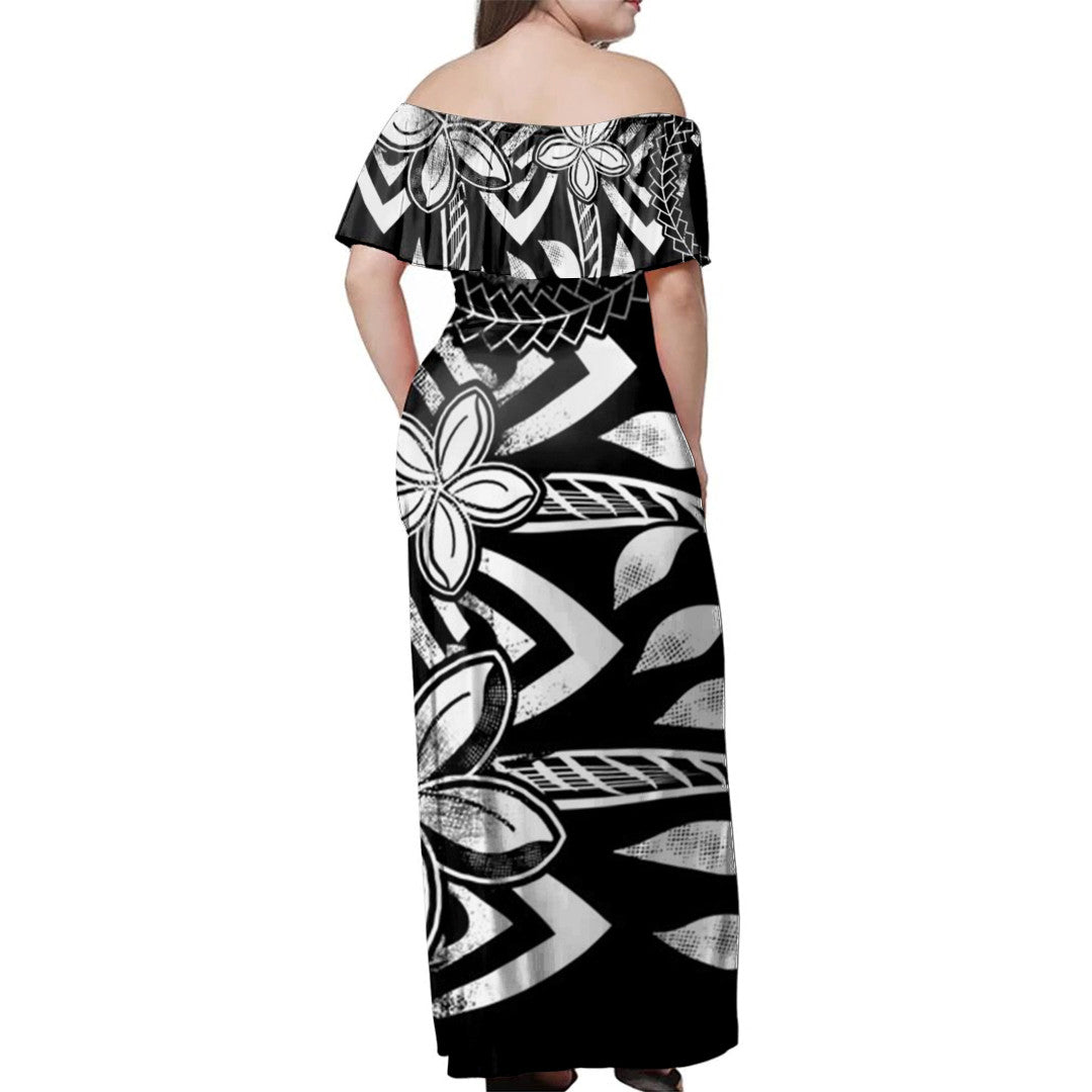 polynesian-dress-vintage-samoan-distressed-black-off-shoulder-long-dress