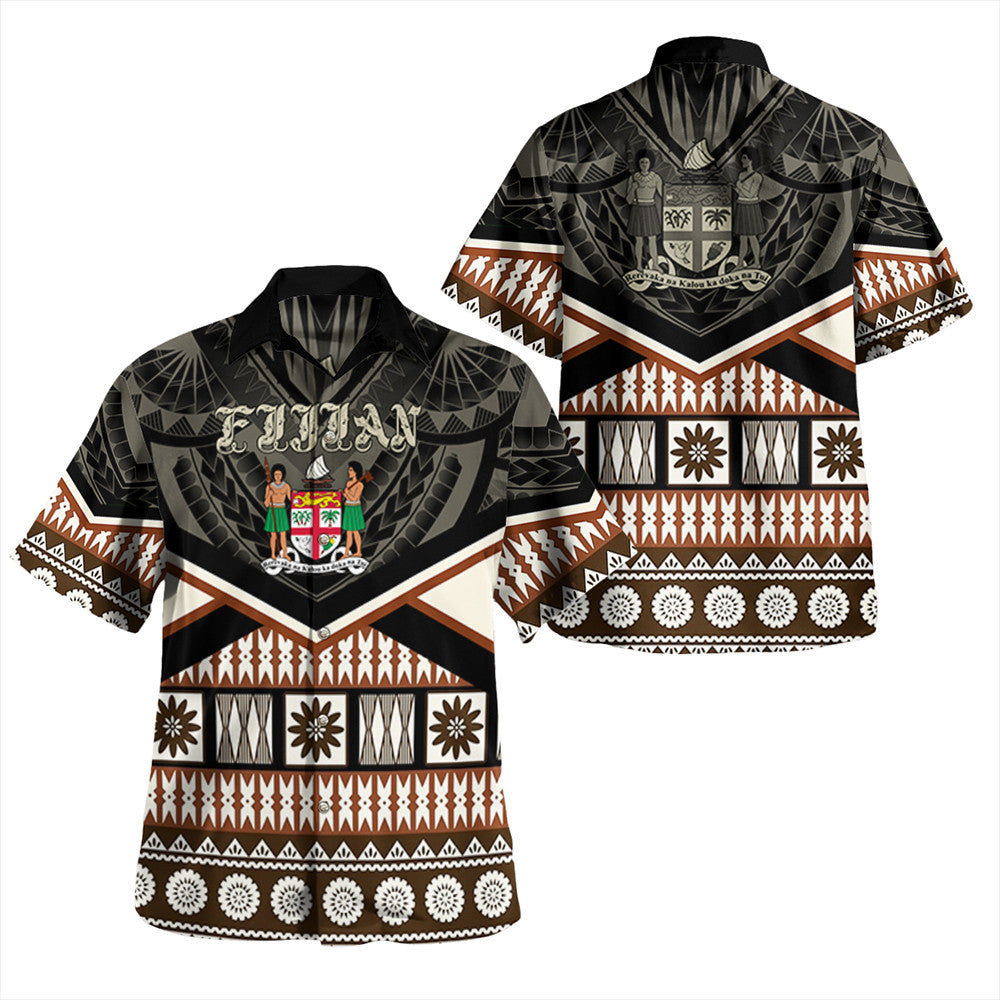 Wonder Print Shop Fiji Hawaiian Shirt - Fiji Masi Coat Of Arms Hawaiian Shirt LT10 - Wonder Print Shop