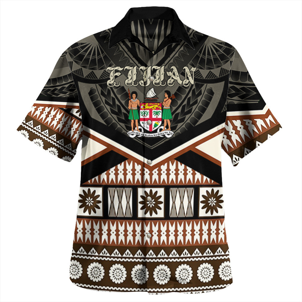 Wonder Print Shop Fiji Hawaiian Shirt - Fiji Masi Coat Of Arms Hawaiian Shirt LT10 - Wonder Print Shop